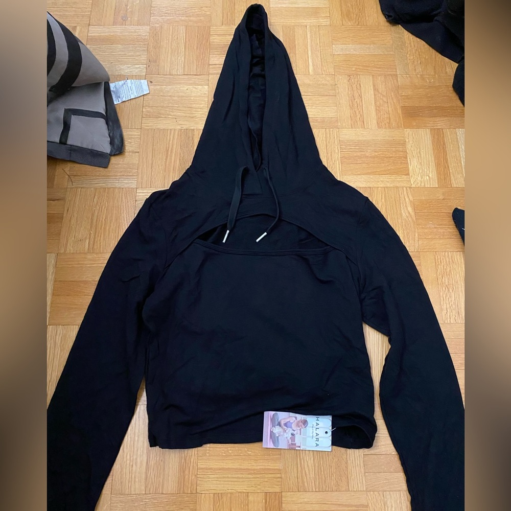 Fitted Active Wear hoodie.